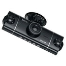 Premium 4-Way Dash Camera with 3" IPS HD Display, Dual 360° Rotatable Cabin & Rear Cameras with Wi-Fi App (DV17)