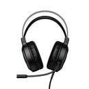 Premium Wired Gaming Headset with LED Light, Omnidirectional Microphone, 50mm Drivers (W117)