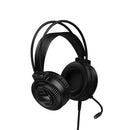 Premium Light-Weight Wired Gaming Headset with LED Light, Omnidirectional Microphone, 40mm Drivers (W118)