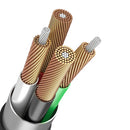 3 in 1 Fast Charge USB Cable - Black (X1)