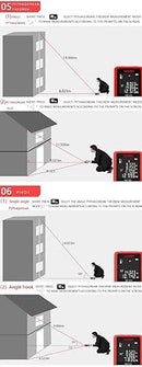 50m Indoor Outdoor Laser Distance Measurer