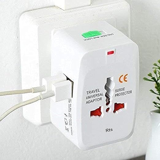 Universal Travel  Adapter Plug Socket Power Adapter