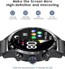 LIGE Smart Watch  with Bluetooth Call Receive/Dial, Fitness Tracker 1.32'' HD DIY Full Touch Screen Smartwatch with Heart Rate/Sleep Monitor, IP67 Waterproof Watch