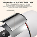 12V 24V Car Heated Travel Mug Travel Coffee Warmer Portable Insulated bottle