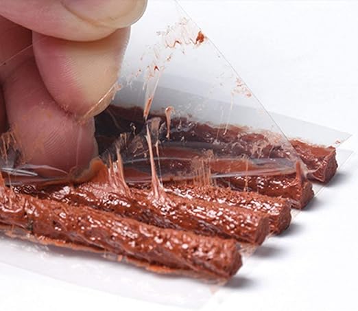 Tyre Puncture Repair Kit with Emergency Brown Puncher Seal Strips (T-Handle Plugger + Rubber Solution + 10 Seal Strips)