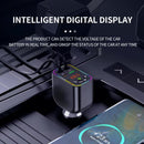 120W 4 IN 1 Retractable Car Charger FM Transmitter