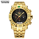 Temeite Golden Men Watches