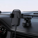 15W Wireless Charging Phone Holder for Windshield / Dashboard (D49)