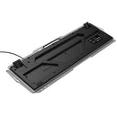 Ergonomic Wired Gaming Keyboard with RGB Rainbow Light, 6-Key Anti-Ghosting, Integrated Wrist Rest (GM702)