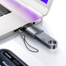 High-Speed USB-A to USB-C OTG Adapter | 10Gbps Data Sync & Charging Dongle (J7)