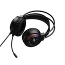 Premium Light-Weight Wired Gaming Headset with LED Light, Omnidirectional Microphone, 40mm Drivers (W118)