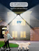 3 Head PIR Motion Sensor Solar Security Light