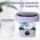 Portable Washing Machine, 6L Mini Washing Machine