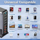 600W  8-Port Fast Charging Station Hub