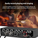 USB Audio Interface 4 Channel Recording Sound Card