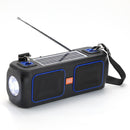 Wireless Multifunctional Portable  Flashlight Solar Speaker