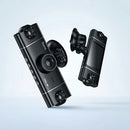 Premium 4-Way Dash Camera with 3" IPS HD Display, Dual 360° Rotatable Cabin & Rear Cameras with Wi-Fi App (DV17)