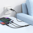 6-in-1 Nylon Braided Universal Multi-Charging Cable (X123)