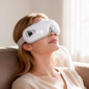 Electric Portable Eye Massager with Smart LED Display, Music Player, Warm Compress (HP54)