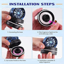 Rotating  wheel Air Freshener