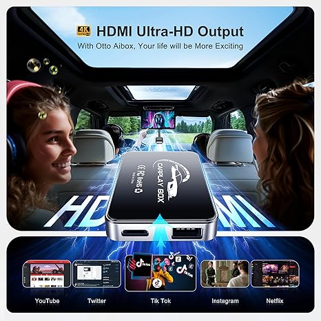 Wireless CarPlay AI Box