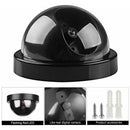 DUMMY SECURITY CAMERA Fake Dome Surveillance Flashing LED Wireless