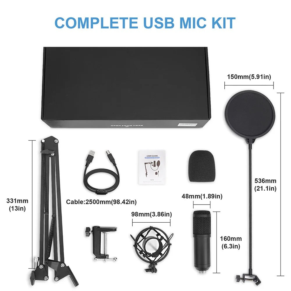 Compond Microphone Condenser Microphone Kit