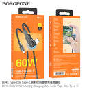 Kelly 60W rotating charging data cable Type-C to Type-C