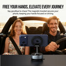 Magnetic Multi-Surface Suction Cup Phone Mount with Foldable Arm (H08)