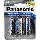 Panasonic AA Batteries 4pc (Blue)