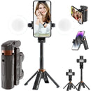 Selfie Stick With Light/Tripod