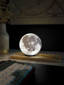 3D rotating moon light