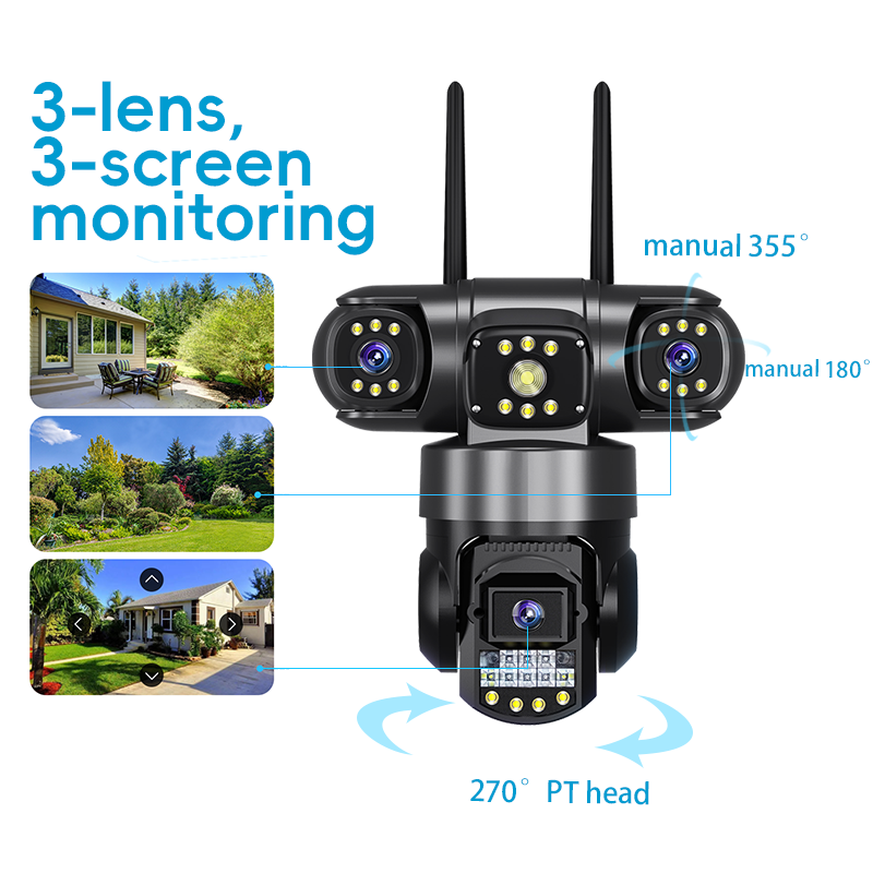 V380 Pro WiFi IP Camera 6MP PTZ CCTV