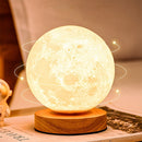 3D rotating moon light