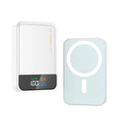 Magnetic PD 22.5W Wireless Charging Power Bank w/ LED % Display (10000mAh) (F13)