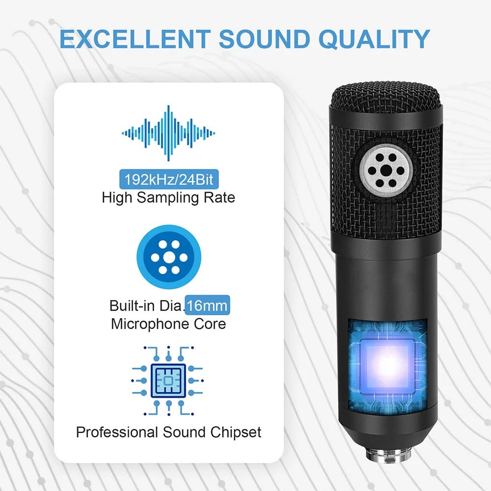 Dat Condenser Mic Condenser Microphone Kit