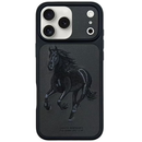 Santa Barbara Boris Series Leather Case-Black-iPhone