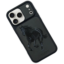Santa Barbara Boris Series Leather Case-Black-iPhone