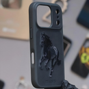 Santa Barbara Boris Series Leather Case-Black-iPhone