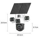 4G Sim Card Solar PTZ Camera