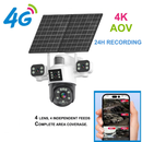 4G Sim Card Solar PTZ Camera