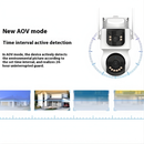 ICSEE 10X Zoom  Security Solar Powered Night Vision Camera