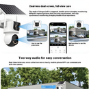 ICSEE 10X Zoom  Security Solar Powered Night Vision Camera