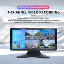 4CH AHD 1080P Wide Angel Reverse Safety System 10.36 Inch Touch Screen DVR Portable Monitor for Truck Bus