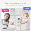 Video Baby Monitor with 3.5-Inch LCD Screen – Night Vision & Two-Way Audio