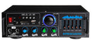 High-power Metal for Amplifier 2.0 Channel USB Drive Card Slot Radio Audio Karaoke Public Address System