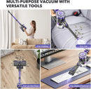 ONSON Sofa Cordless Vacuum Cleaner 20Kpa Swivel Steering Stick for Household Carpet and Hard Floor Cleaning