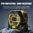 Laser Tape Measure 4 in 1 Digital Measuring Tape with 60m Laser Light and 5m Metric Laser Cross Line