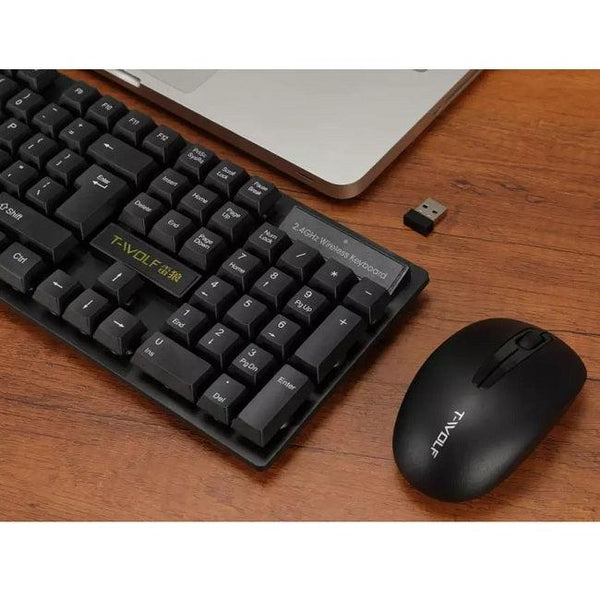 T-Wolf TF-100 Wireless Mouse and Keyboard Combo