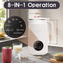 Multifunctional Electric Soybean Milk Machine Food Blender Automatic Fruit Juice Maker Water Boiling Kettl Soy